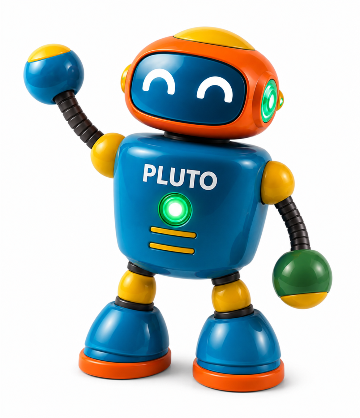Pluto waving hello
